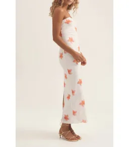 Ownley Petra Midi Dress Frangipani Size AU 8 for rent on The Volte - image 4