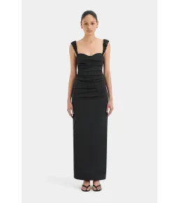 Sir the Label Azul Balconette Gown Black Size AU 8 for rent on The Volte - image 1