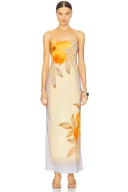 SIR The Label - Serene Slip Maxi Dress in Sequoia Floral Size 0 / AU 6 for rent on The Volte - image 1