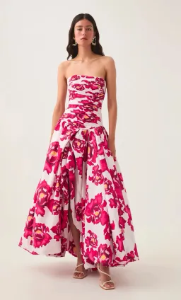 Behold Maxi Dress - Boldly Blooming Aje size S for rent on The Volte - image 1