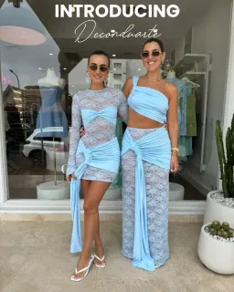 DECONDUARTE ORTIGIA BABY BLUE SIZE 8 for rent on The Volte - image 8