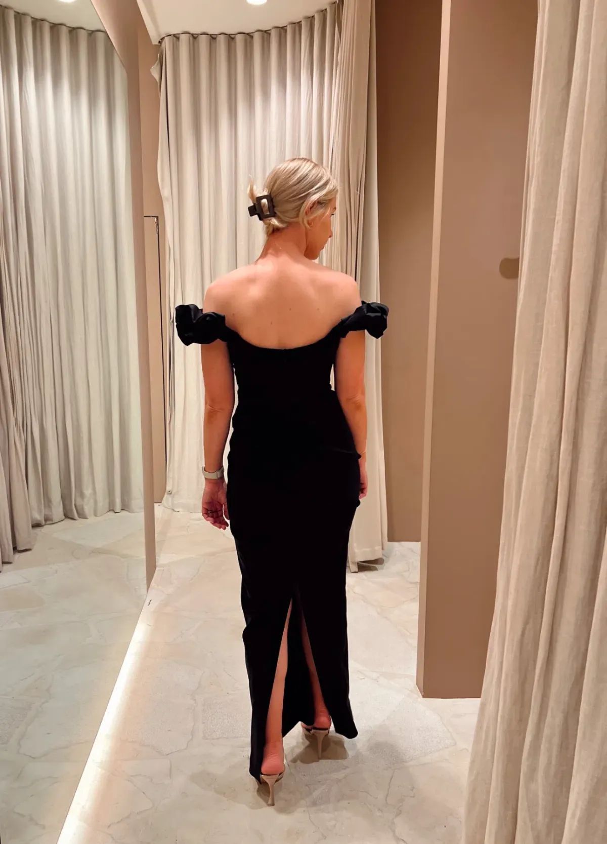 Rachel Gilbert Kalina Gown Black Size 2 / AU10 or AU12 - Image 4