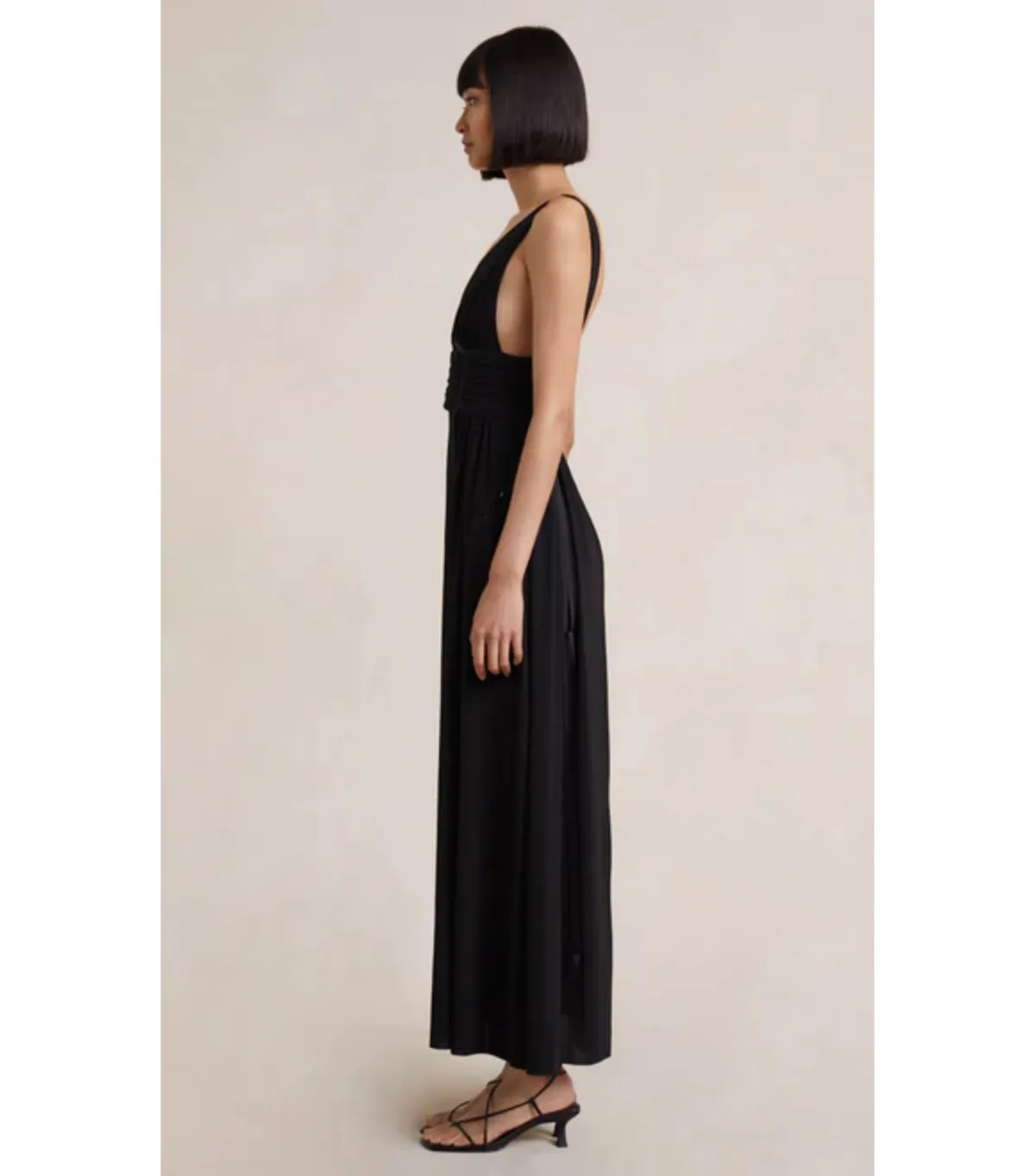 Bec & Bridge Gwen Maxi Dress in Black Size AU 10 - Image 2