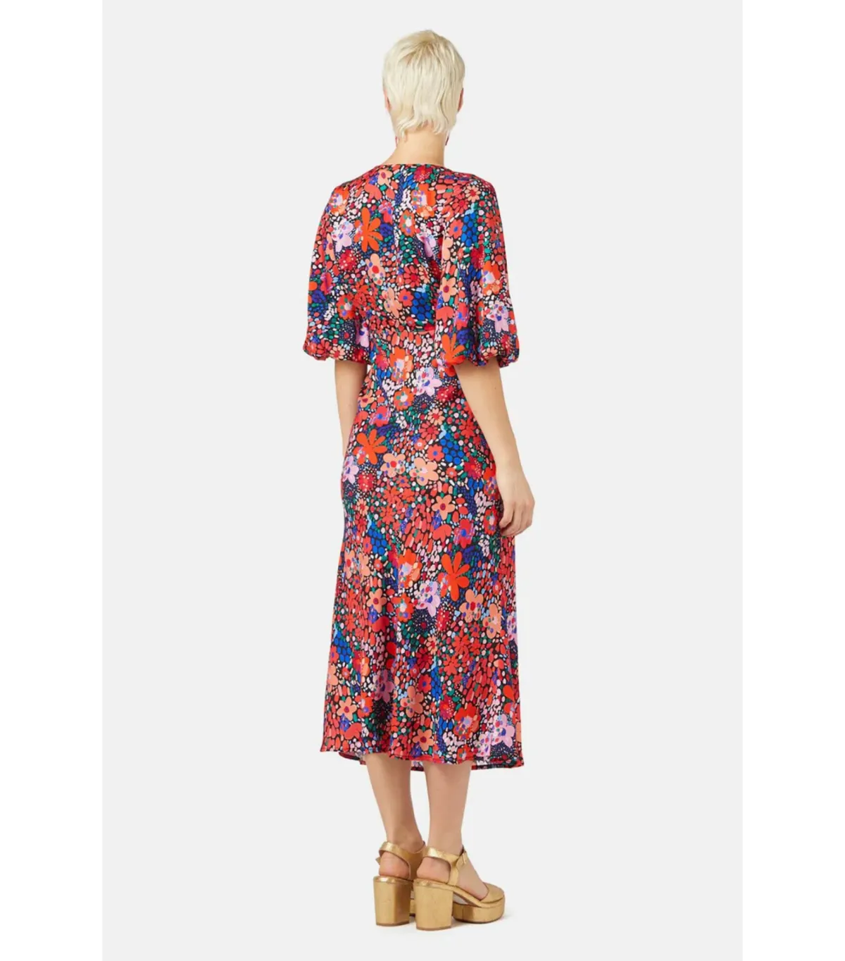 Gorman Petal Dance Party Dress Print Size AU 12 - Image 4