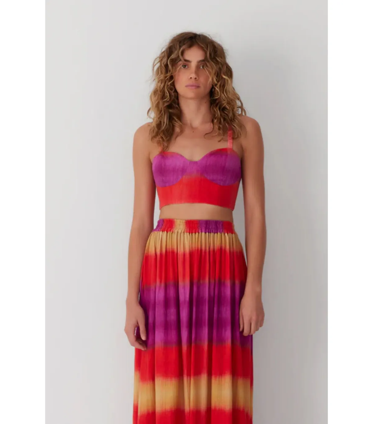 The Wolf Gang Siesta Top and Maxi Skirt Set in Solstice Size XL / AU 14 - Image 2