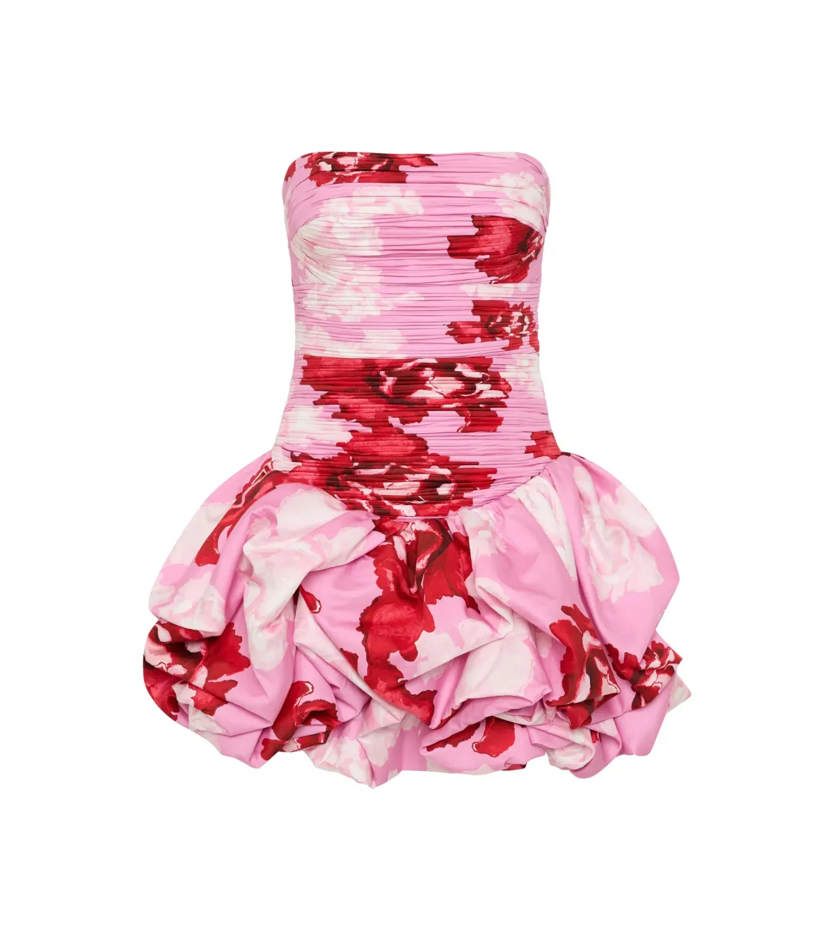 Aje Violette Bubble Hem Mini Dress Pink Boldy Blooming Size AU 6 - Image 8