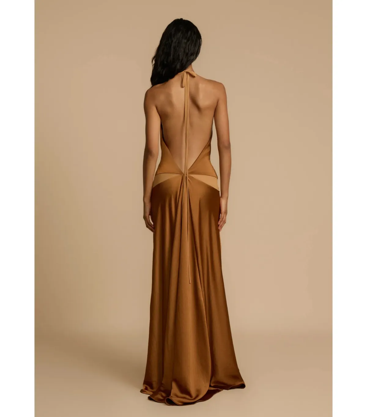 Arcina Ori Devora Dress Brown Size AU 6 - Image 3