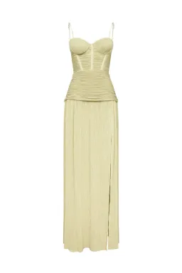 Manning Cartell Double Time Pleat Dress Pistachio Size 8 for rent on The Volte - image 6