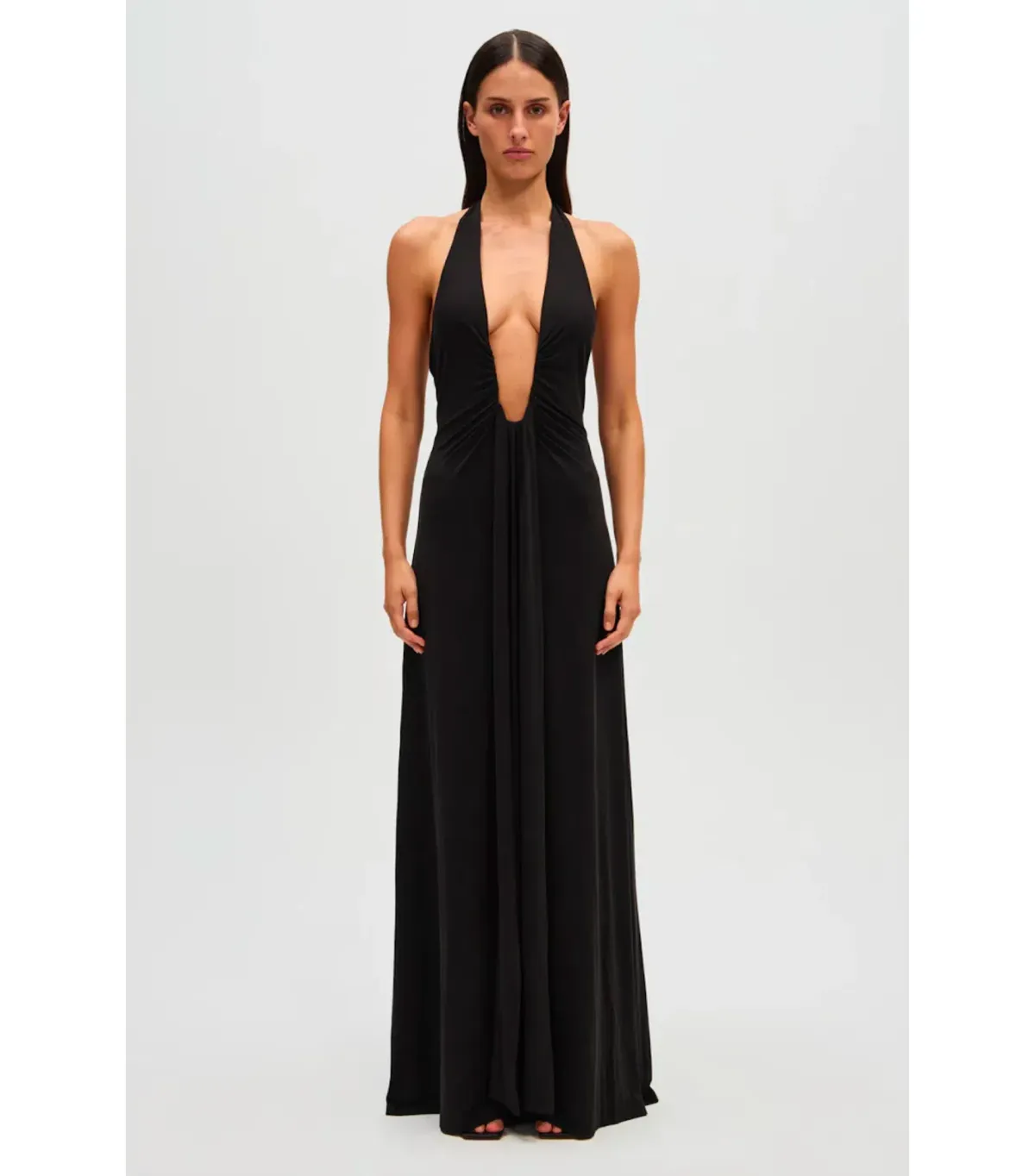Misha Jennifer Cupro Maxi Dress in Black Size S / AU 8 - Image 1