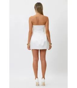 Bianca & Bridgett Elysse Mini Dress in White Size M / AU 10 for rent on The Volte - image 2