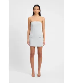 Kookai Ariel Pocket Mini Dress in Soft Grey Size 38 / AU 10 for rent on The Volte - image 1