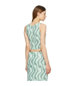 Miaou Swerve Corset and Midi Skirt Print Size S / AU 8  for rent on The Volte - image 3