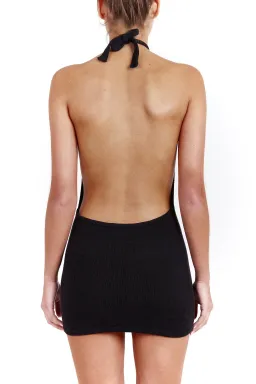 Bamba Swim Bounty Mini Dress Black Size S / AU 8 for rent on The Volte - image 3