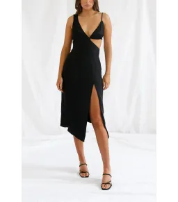 San Sloane Orisis Dress in Black Size AU 8 for rent on The Volte - image 1