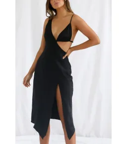 San Sloane Orisis Dress in Black Size AU 8 for rent on The Volte - image 3