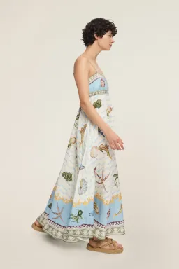 Alemais Bath House Sundress Print Size 16 for rent on The Volte - image 3