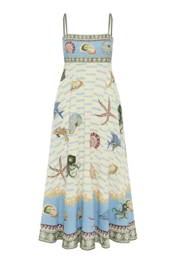 Alemais Bath House Sundress Print Size 16 for rent on The Volte - image 7