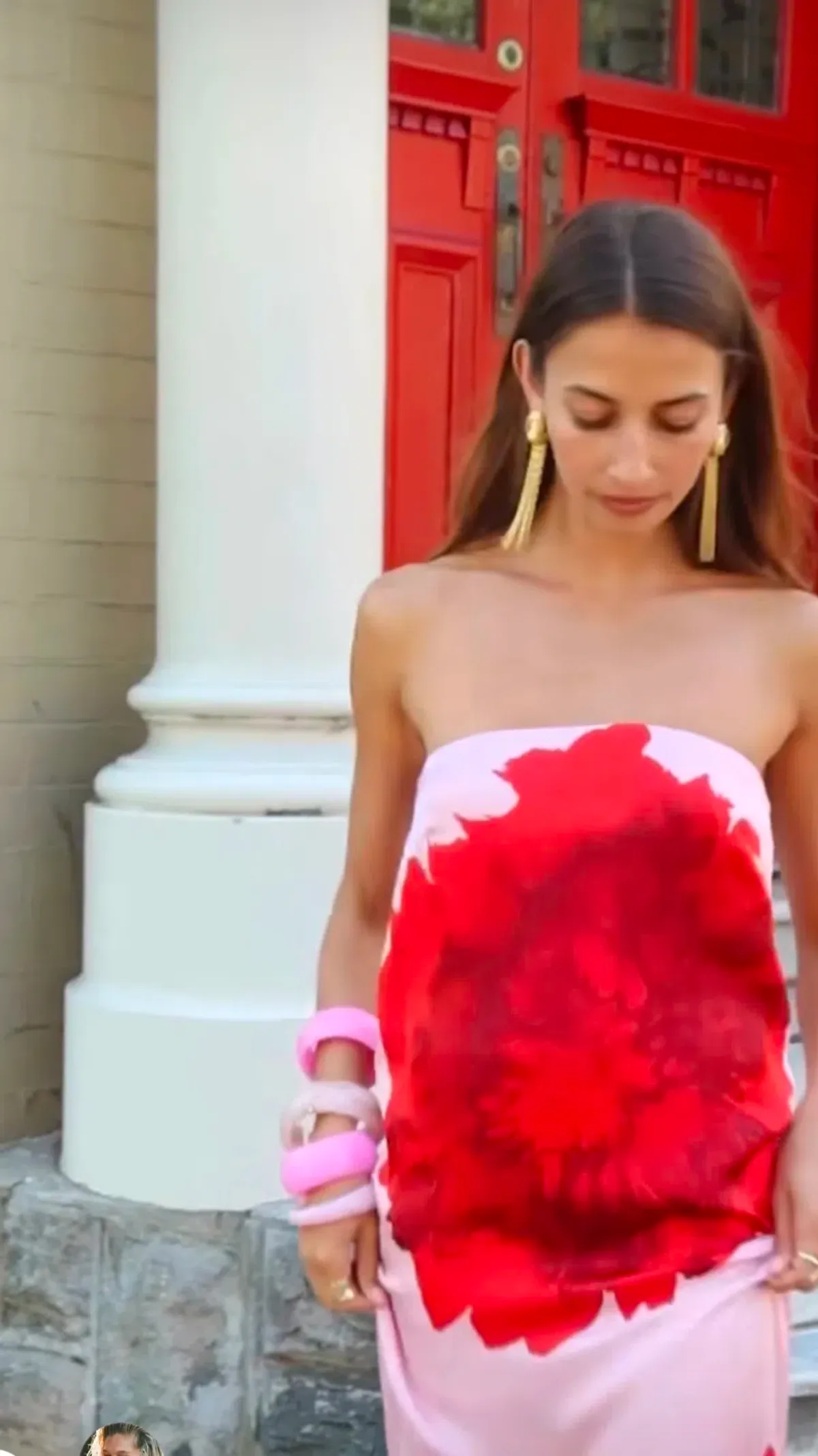 Suboo Emilia Bustier Maxi Dress Floral Size 10 - Image 3