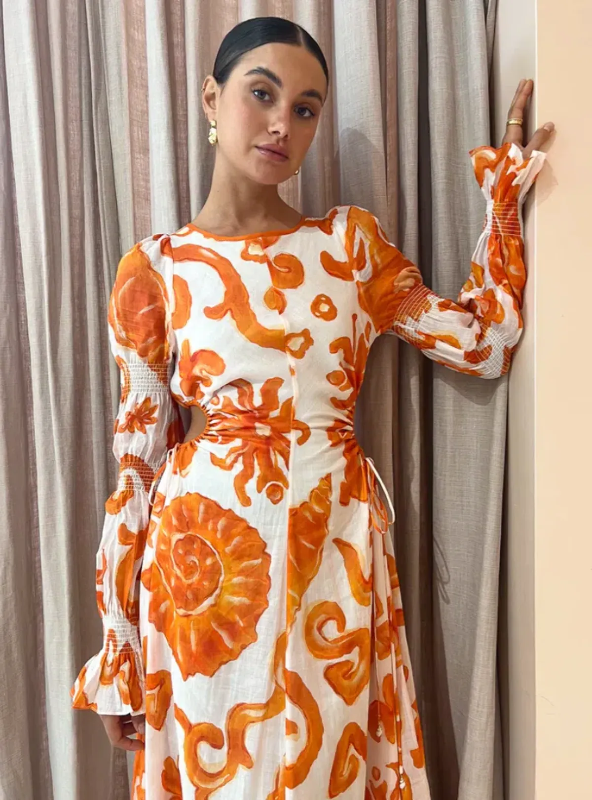 Kate Ford Elis Cut Out Gown Multi Size 4 / AU 14 - Image 2