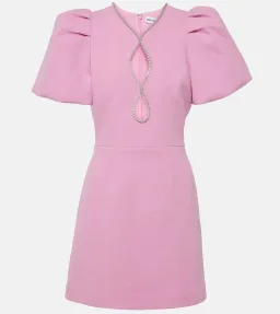 Rebecca Vallance Karina Puff Sleeve Mini Dress Pink Size AU 10 for rent on The Volte - image 5