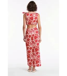 Sir the Label Cinta Knot Dress in Valentina Floral Size 1 / AU 8  for rent on The Volte - image 2