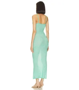 Asta Resort Delilah Dress in Aquamarine Size AU 8 for rent on The Volte - image 2
