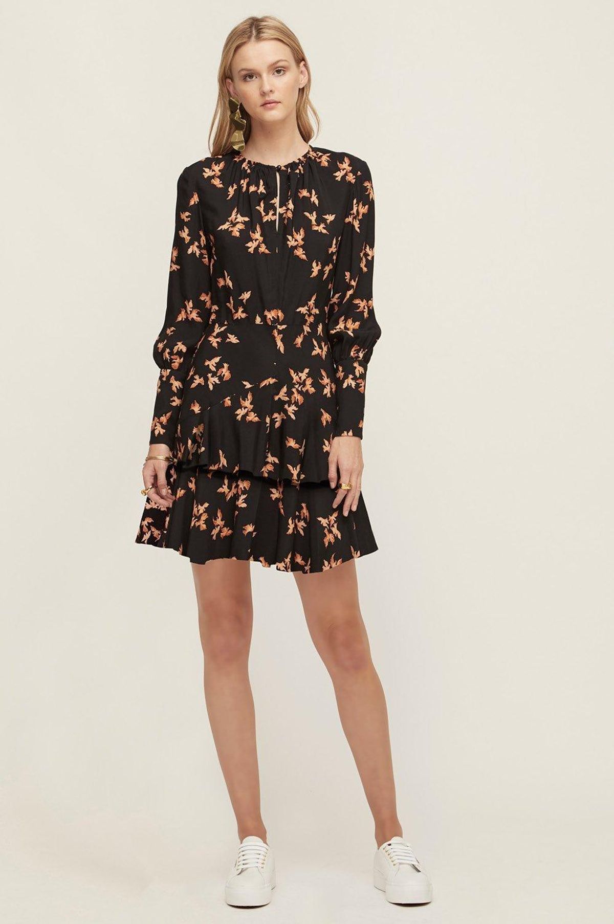 Lover the Label Dove Mini Dress Black Size 12 - Image 6