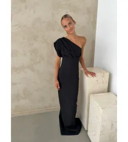 Rachel Gilbert Winona Gown Black Size 2 / AU 10 for rent on The Volte - image 3