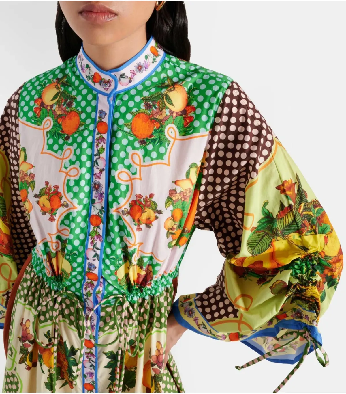 Alemais Lemonis Midi Shirt Dress Multi Size AU 14 - Image 3