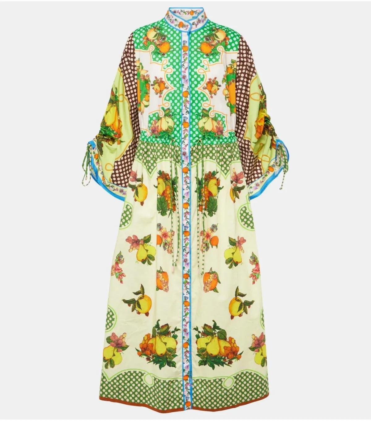 Alemais Lemonis Midi Shirt Dress Multi Size AU 14 - Image 6