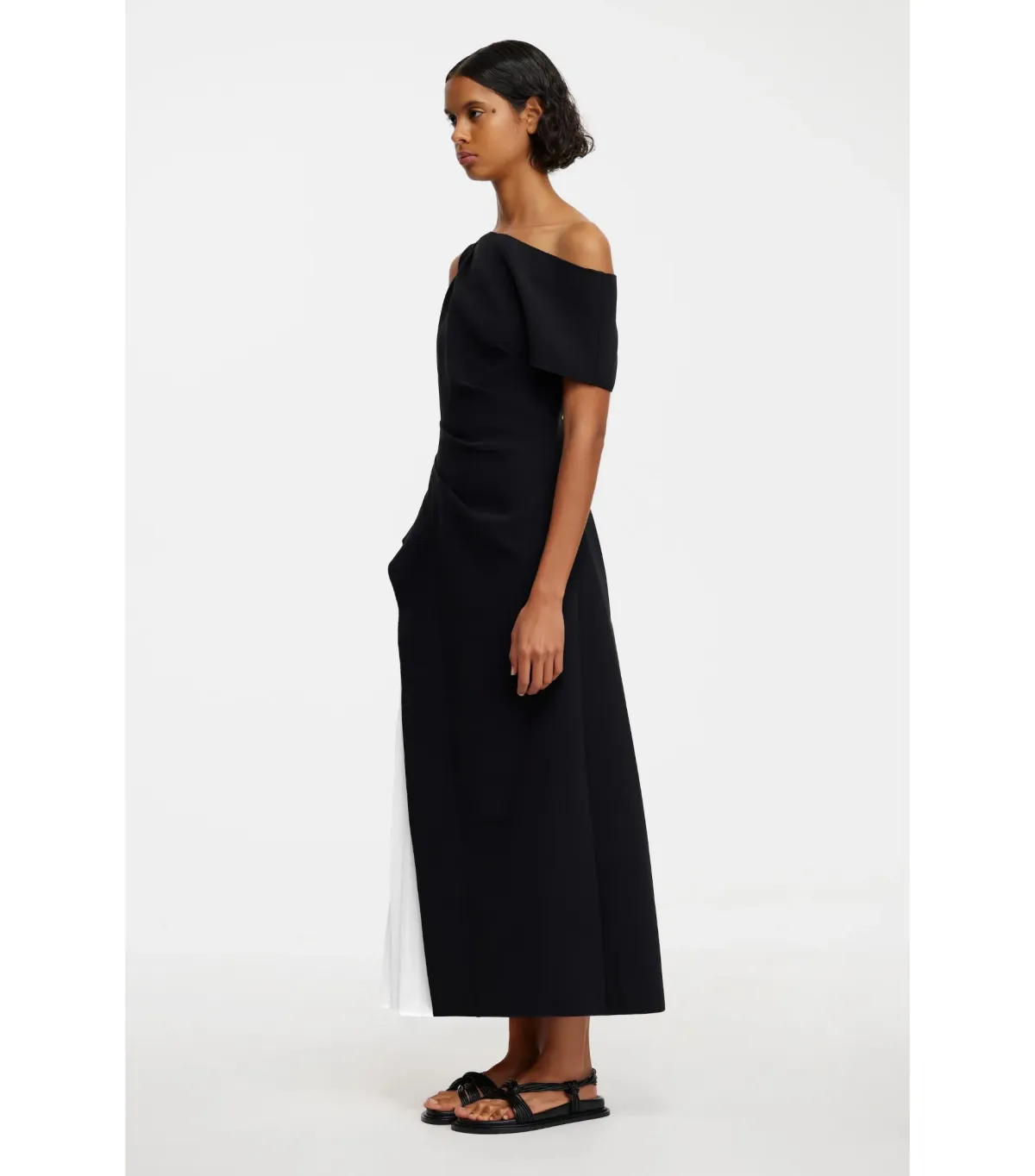 Acler Sudden Midi Dress in Black Size AU 10 - Image 2