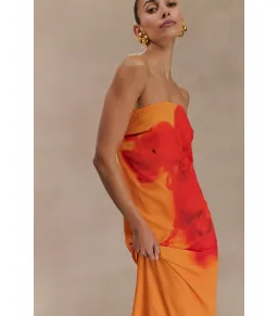 Meshki Amaya Maxi Dress in Koi Orchard Print Size AU 16 for rent on The Volte - image 3
