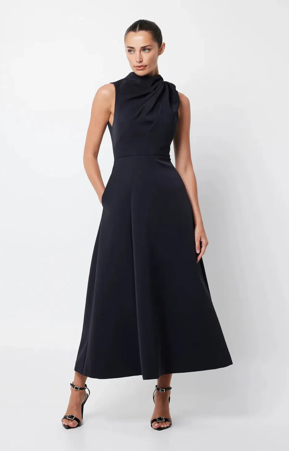 Mossman Cosmic Maxi Dress Navy Size 10 - Image 1