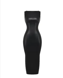 House of CB Sahara Vegan Leather Maxi Dress Black Size S / AU 8 for rent on The Volte - image 5