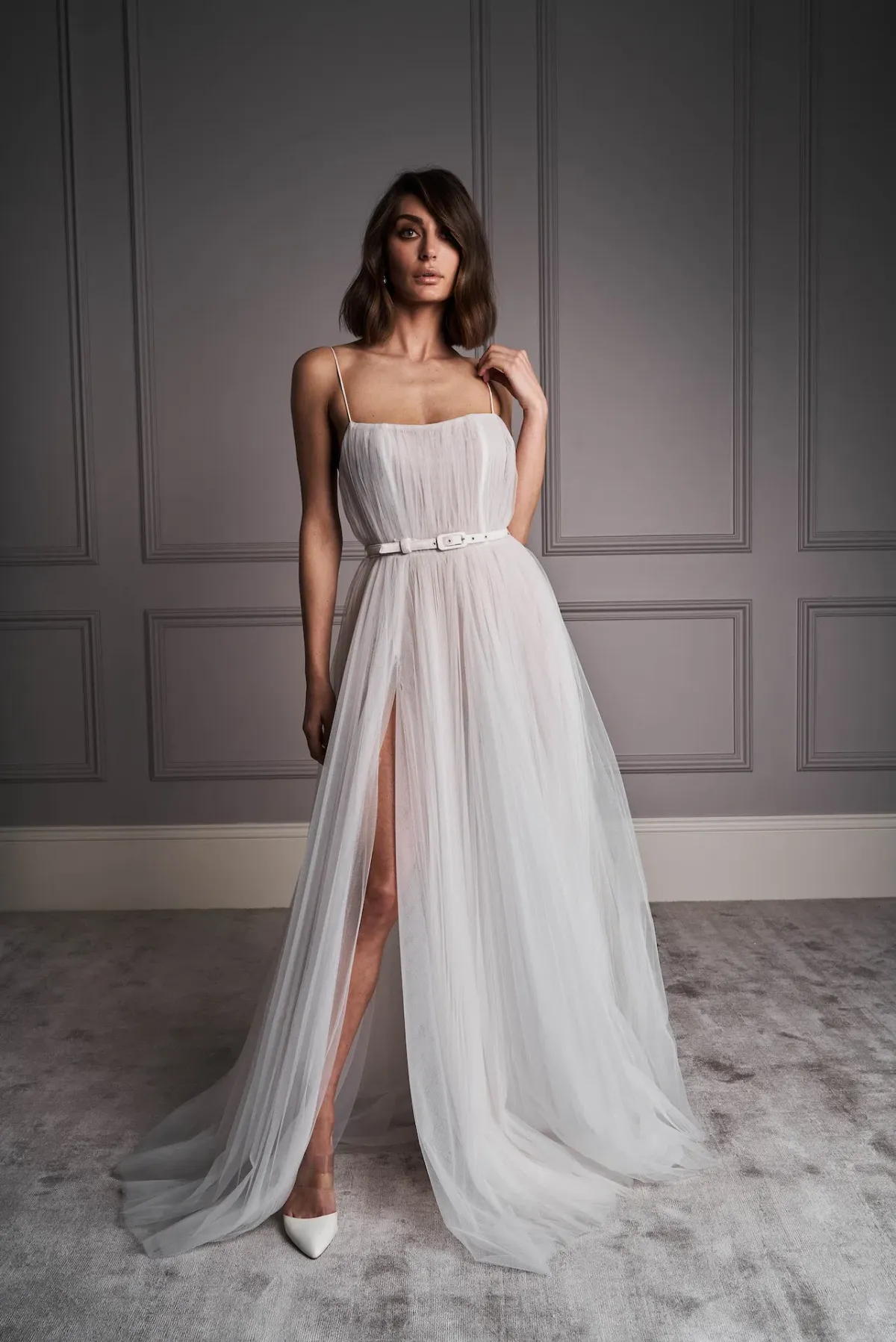 Leah Da Gloria Harley Gown White Size 10 - Image 1