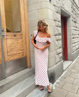 Realisation Par The Claudia Dress Super Dot Size 8 for rent on The Volte - image 1