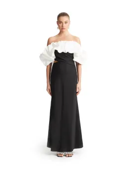 Sheike Margot Dress Black/White Size AU 10  for rent on The Volte - image 1