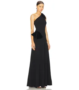 Lovers + Friends Coen Gown Black Size S / AU 8 for rent on The Volte - image 2