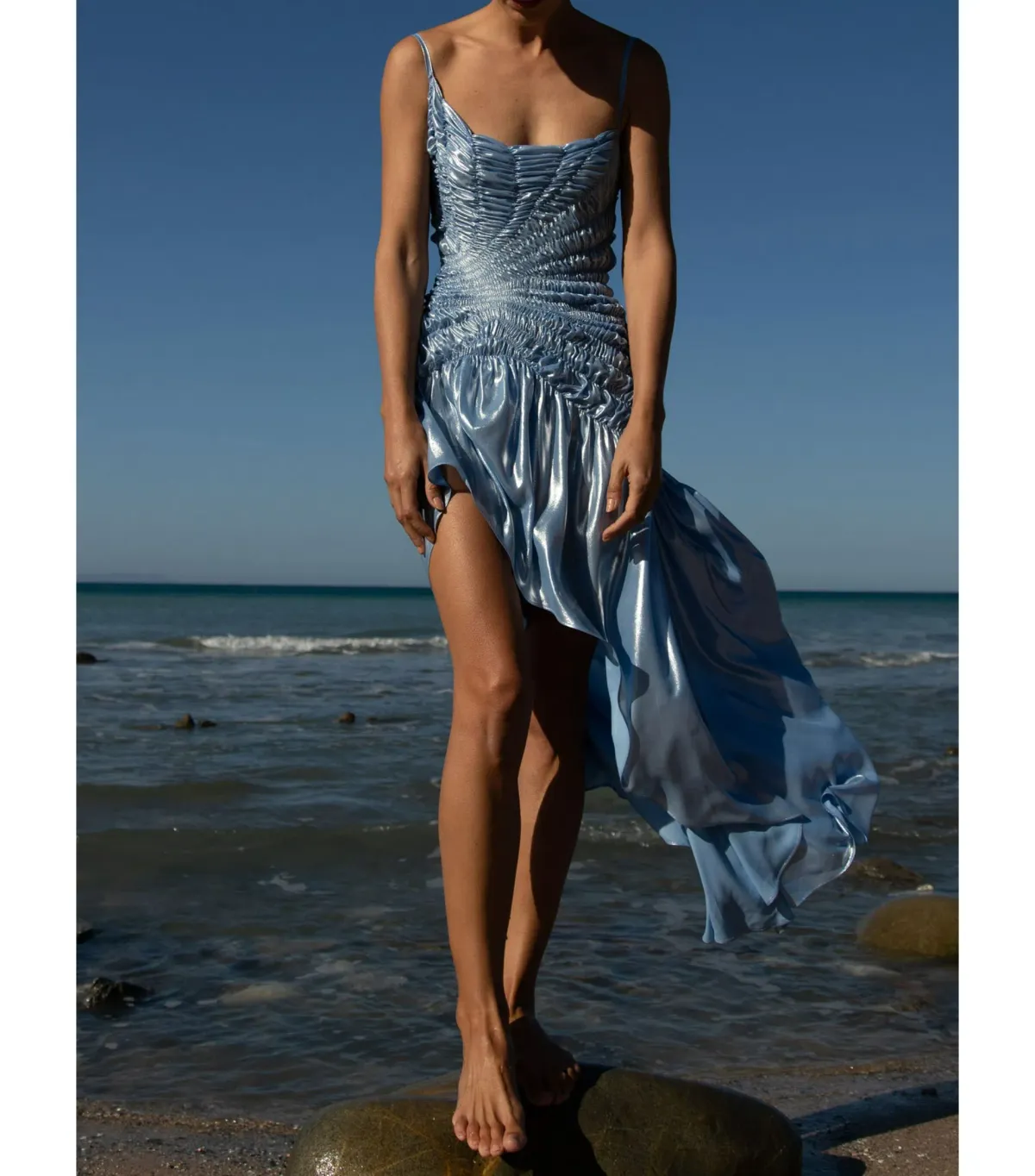 Georgia Hardinge Celestial Dress Blue Size AU 10 - Image 2