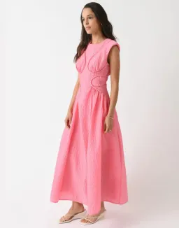 Rachel Gilbert Celia Dress Pink Size 4 / AU 14 for rent on The Volte - image 3