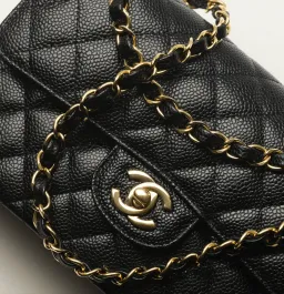 Chanel Classic Black Small Flap Handbag for rent on The Volte - image 3