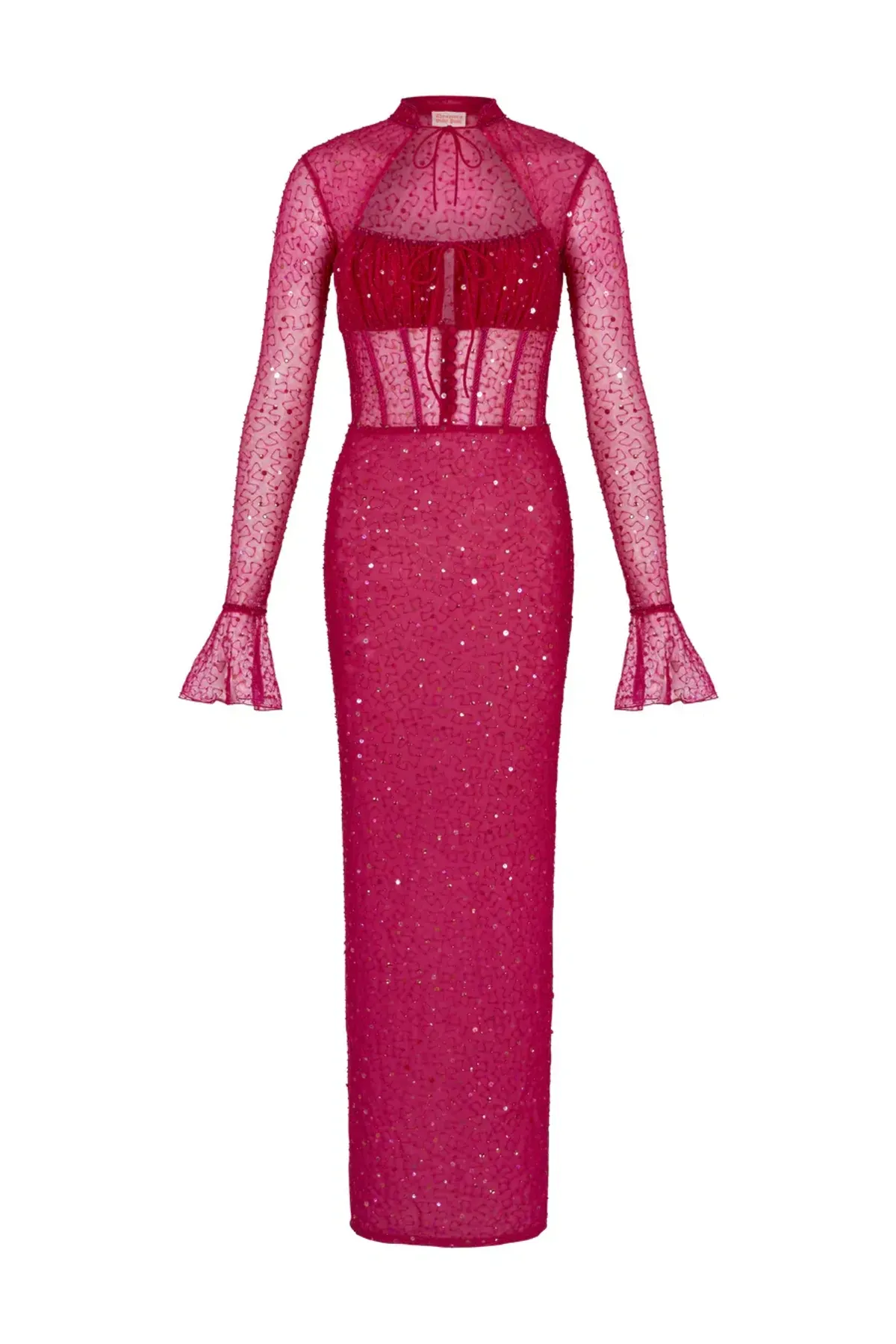 Dyspnea Vampress Midi Dress Pink Size 10 - Image 4