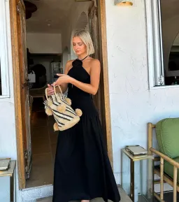 The Wolf Gang Siesta Maxi Dress Black Size XS / AU 6 for rent on The Volte - image 4