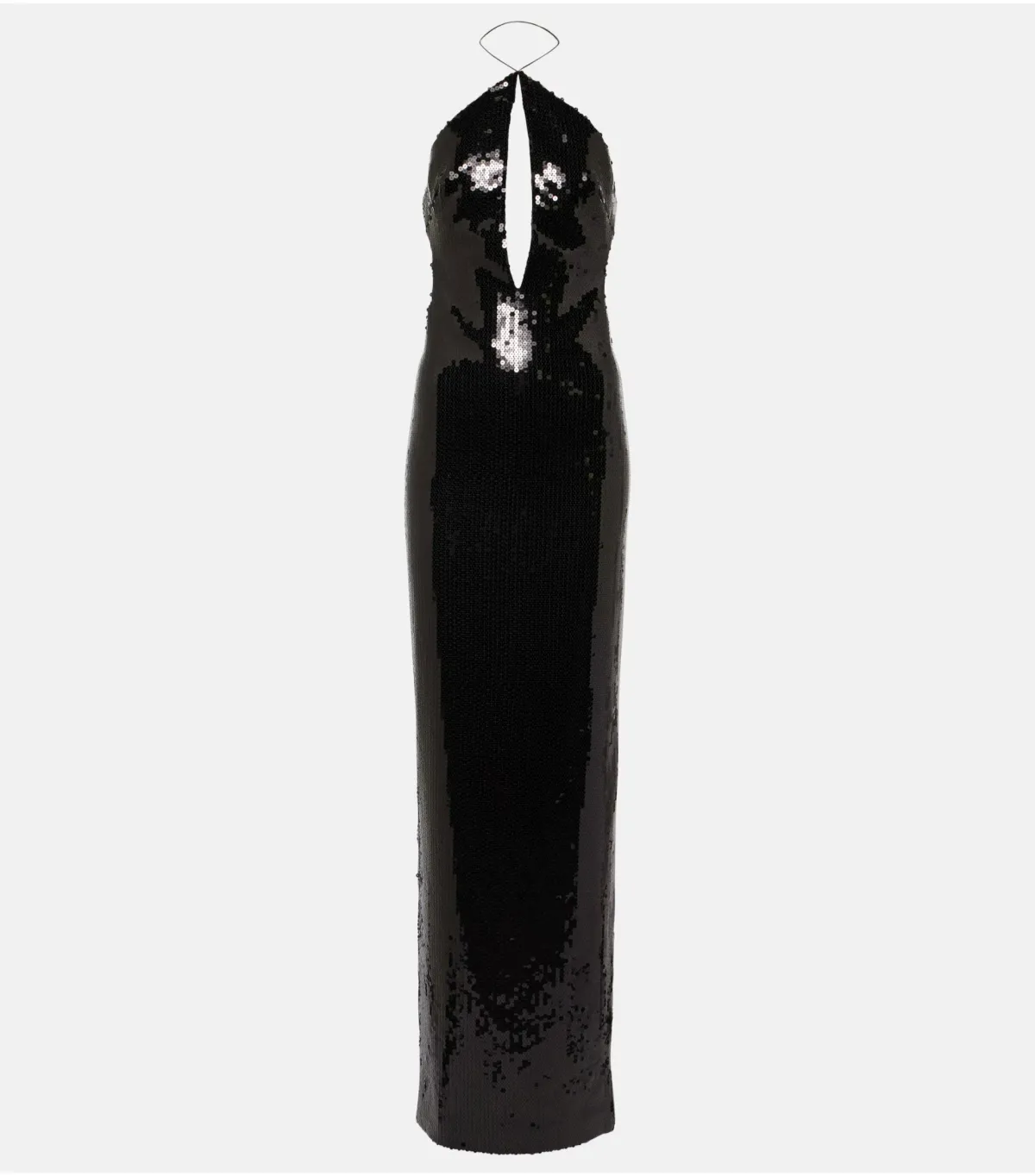 Maelle Paris Elsa Maxi Sequin Gown Black Size S / AU 8 - Image 7