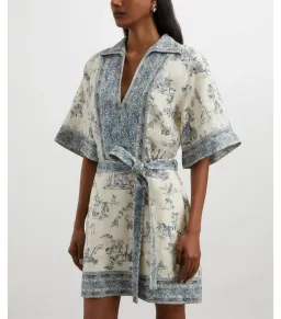 Alemais Casa Mini Dress Print Size AU 6 for rent on The Volte - image 6