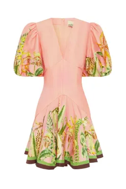 Alemais Papaya Mini Dress Pink Size AU 16 for rent on The Volte - image 5