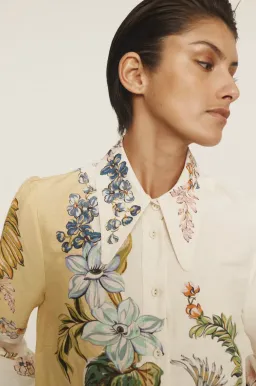 Alemais Oleander Mini Dress Print Size AU 8  for rent on The Volte - image 2