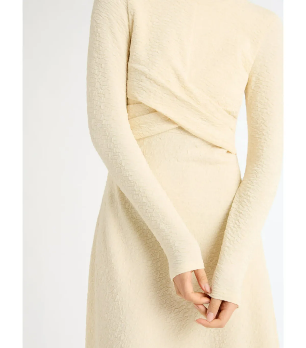 Sheike Surrender Midi Dress Neutral Size AU 10 - Image 2