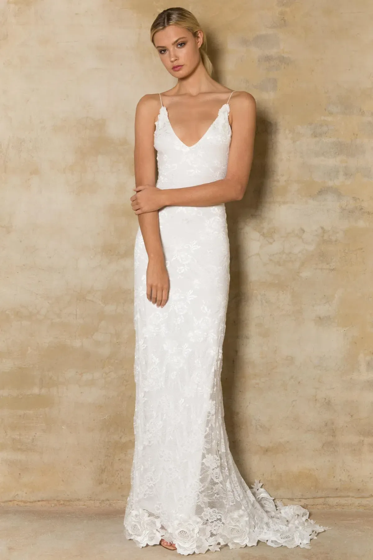 Grace Loves Lace Lottie Wedding Dress Ivory Size 8 - Image 1