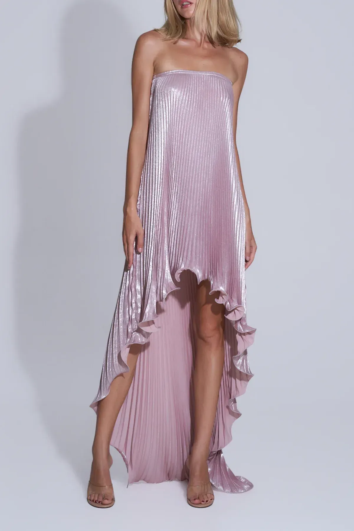 L'Idee Feminite Gown in Dusty Shimmer Size 12 - Image 2